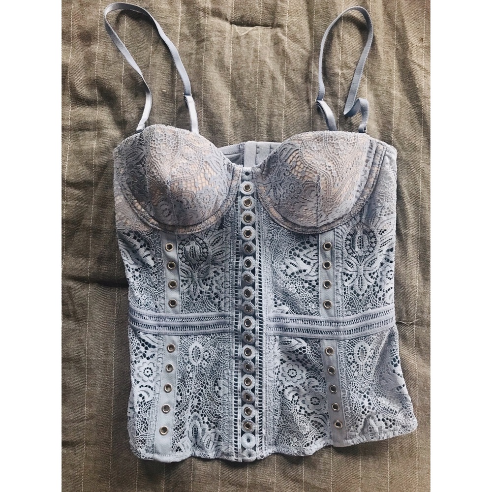 Victoria’s Secret light blue Corset